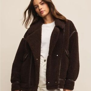 Z SUPPLY Ari Sherpa Moto Jacket